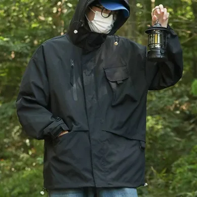 Men's outdoor sports trench coat - Image 2