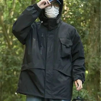 Men's outdoor sports trench coat - Image 4