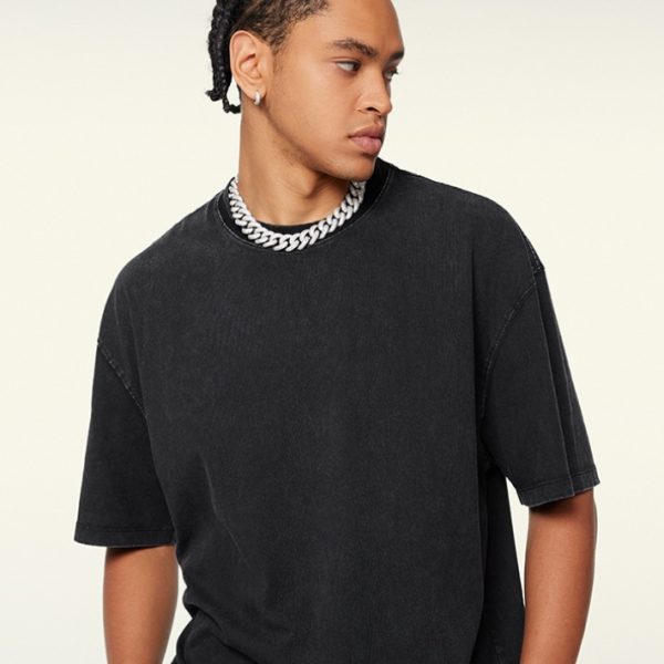 Men's vintage cotton T-shirt - Image 2
