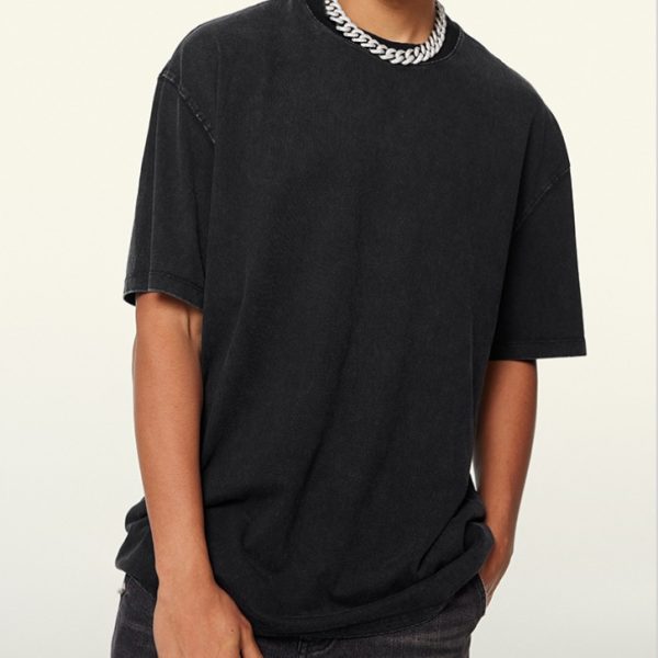 Men's vintage cotton T-shirt - Image 6