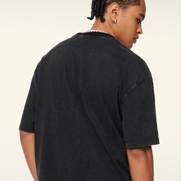 Men's vintage cotton T-shirt - Image 5