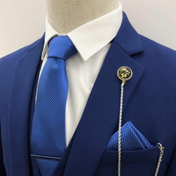 Men's banquet suit blue - Image 4