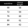 Lady’s pleated skirt long sleeve suit collar patchwork - Image 3