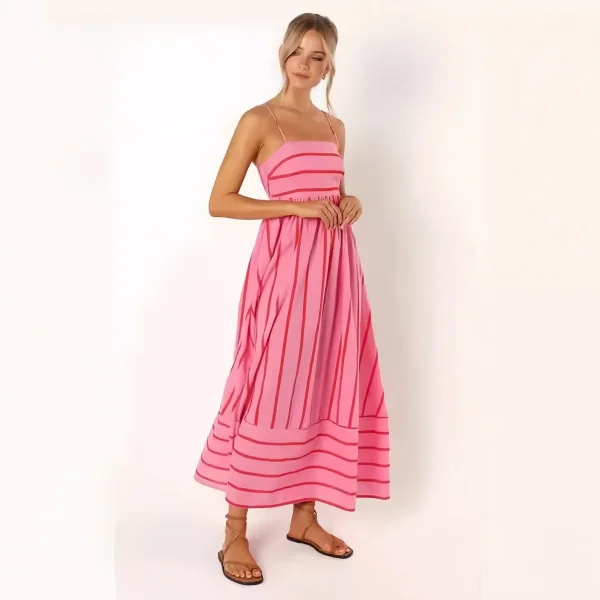 Striped camisole dress - Image 2