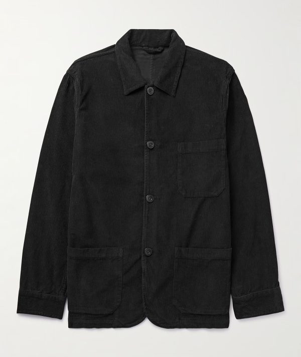 Men's long sleeved corduroy shirt - Image 2