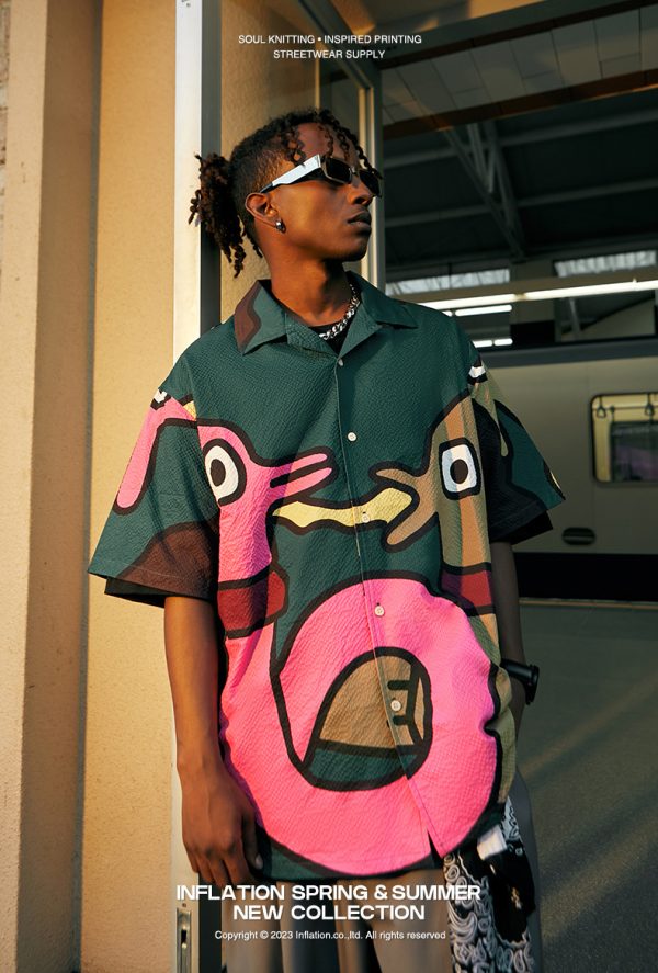 Bubble gauze street shirt - Image 2