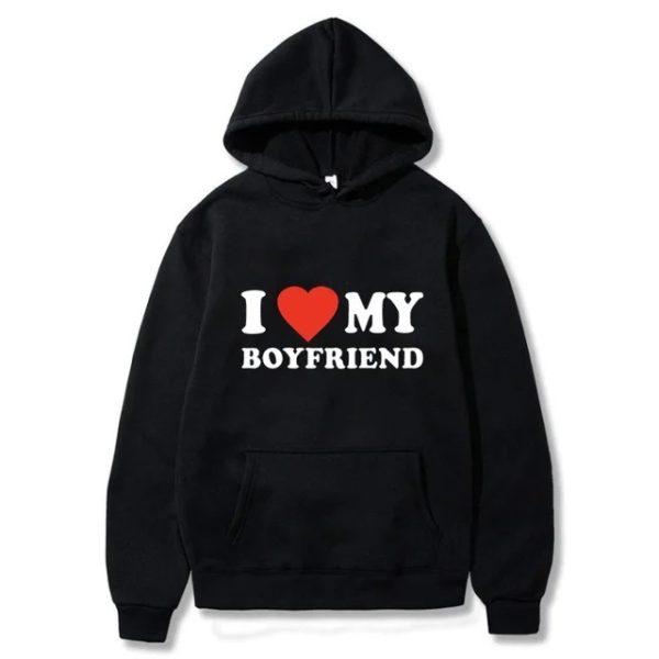 Printed Large Hoodie