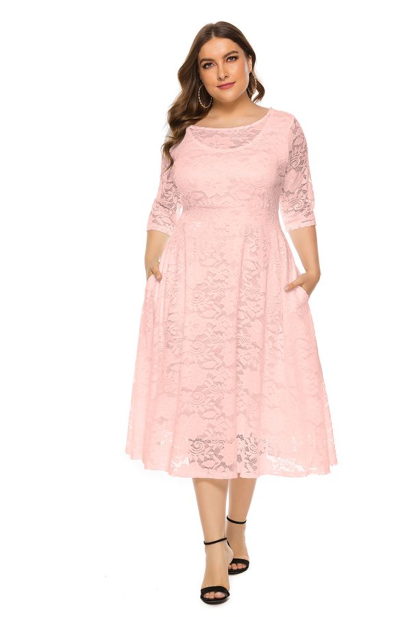 Bubble sleeve waist cinching dress - Image 4