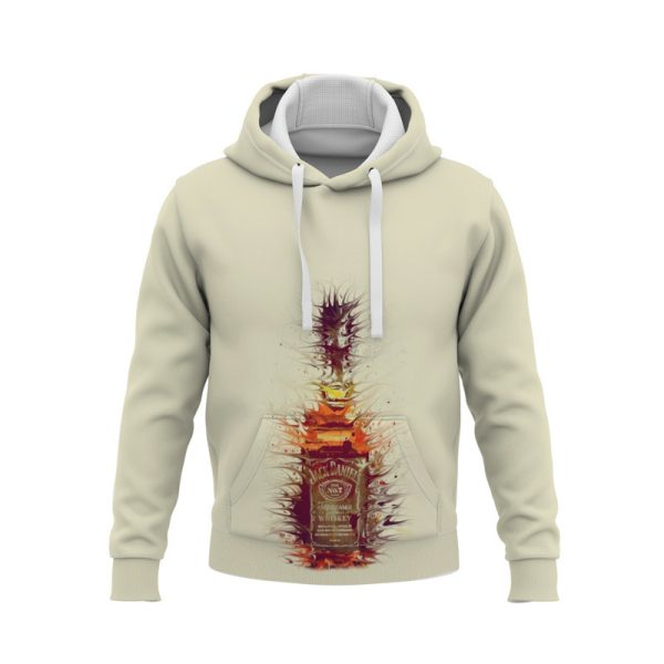 3D printed hooded sweatshirt