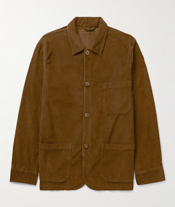 Men's long sleeved corduroy shirt - Image 3