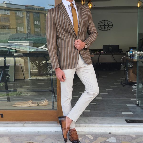 Men's suit fashion trend top - Image 3