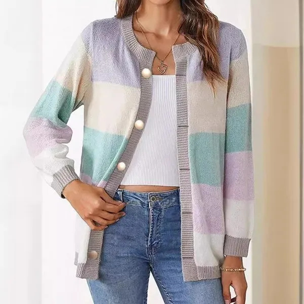 Color blocked long knit - Image 3