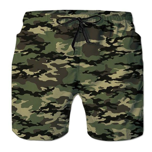Men's 3D digital print beach shorts - Image 3
