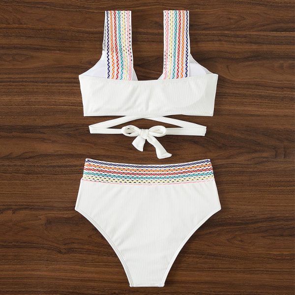 Lace up beach bikini - Image 2