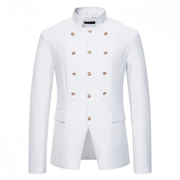 Palace buckle style slim fit suit