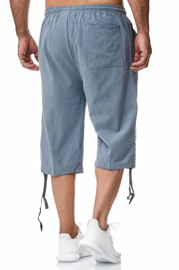 Seven point casual pants cotton and linen pants - Image 3