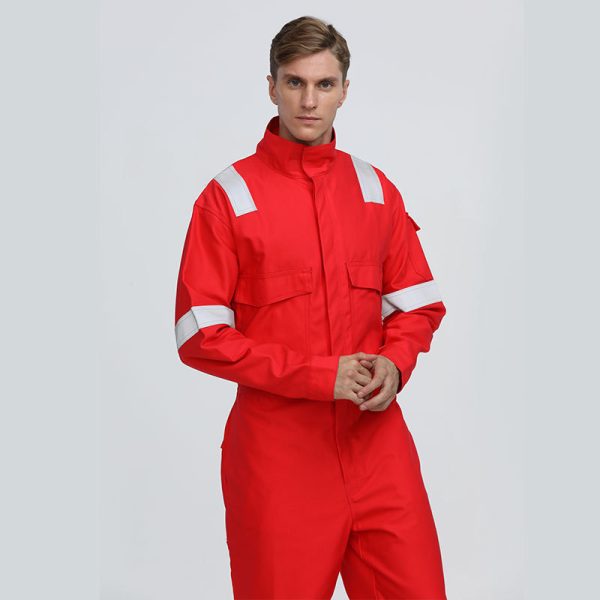 Flame retardant clothing, jumpsuit, anti arc petroleum fireproof work clothes - Image 2