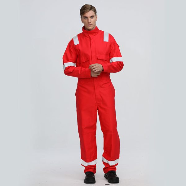 Flame retardant clothing, jumpsuit, anti arc petroleum fireproof work clothes