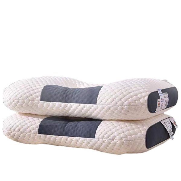 Knitted cotton massage neck pillow, one piece - Image 2