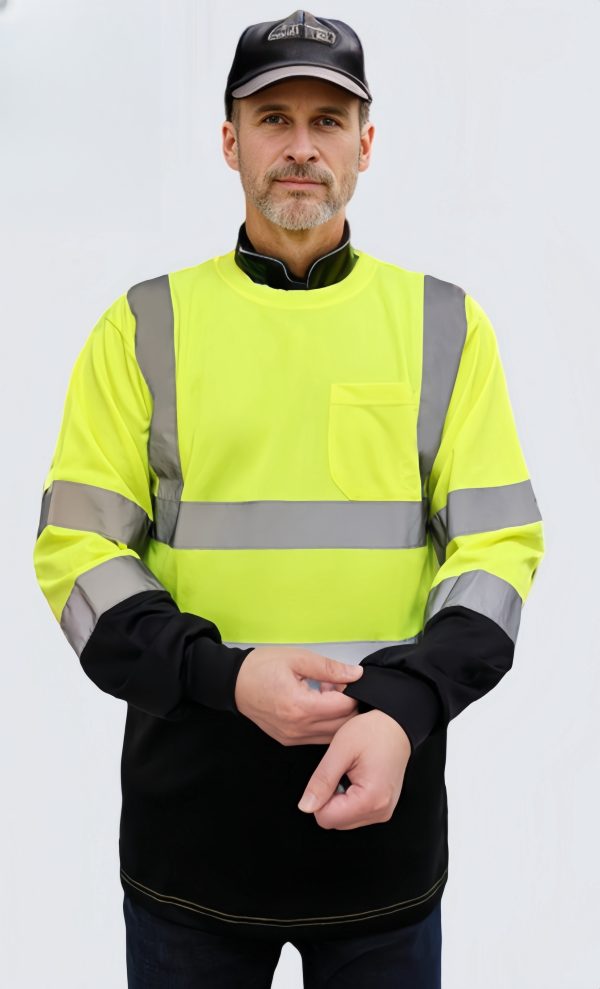 Reflective long sleeved T-shirt