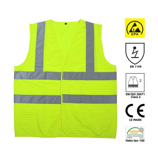 EPA anti-static reflective vest