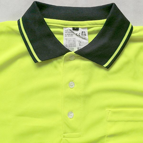 Reflective lapel Polo shot safety suit - Image 2