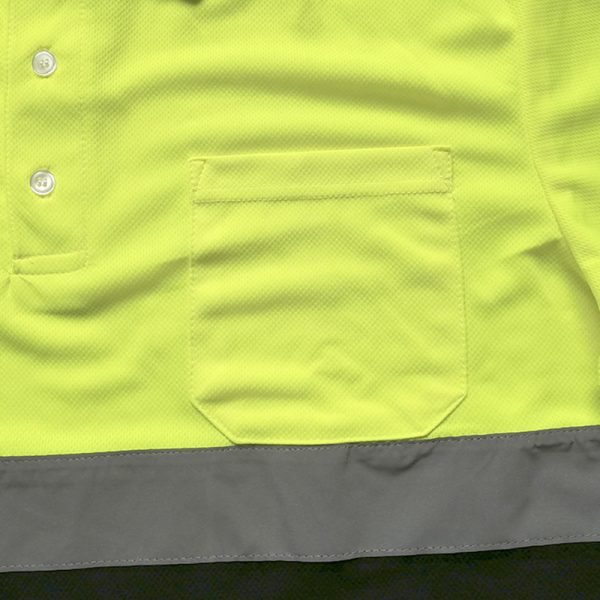 Reflective lapel Polo shot safety suit - Image 3