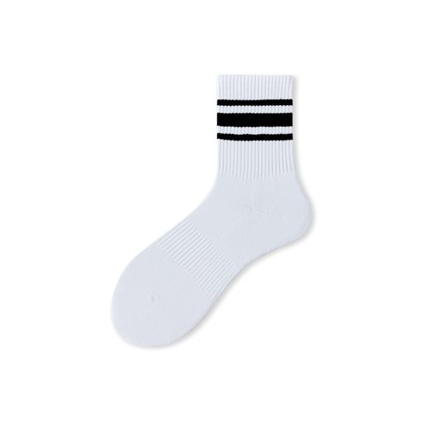 Men's and women's golf socks with towel bottoms 1pair - Image 2