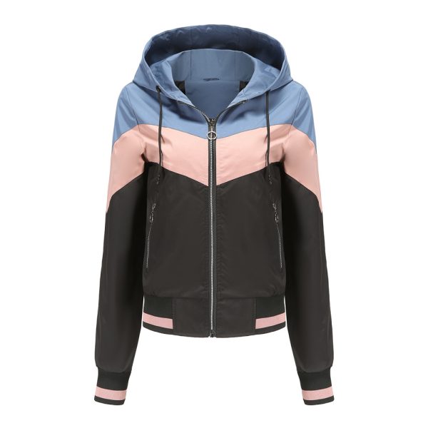 Hooded sports windbreaker - Image 2