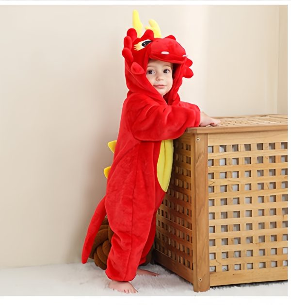 Flannel children's doll pajamas - Image 3