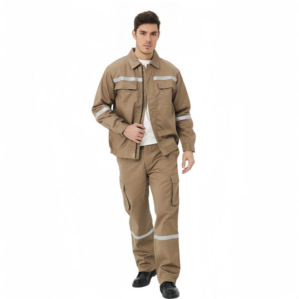 Cotton flame retardant clothing, welding clothing, heat-resistant workwear set