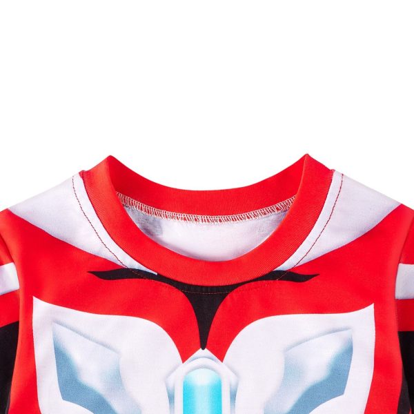 Superman Hero Boys Summer Sports Short Sleeve Set - Image 4