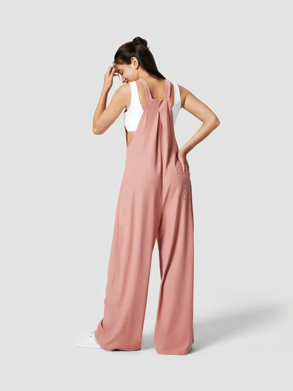 Fold up slimming casual and comfortable overalls - Image 2