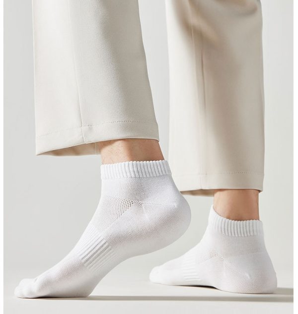 Men's  Thin Business Four Seasons Short Socks 1 Pair - Image 2