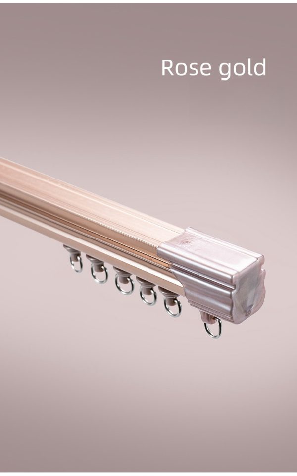 Aluminum alloy silent curtain monorail track - Image 5