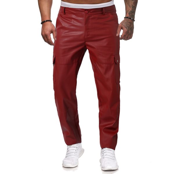 Men's leather pants